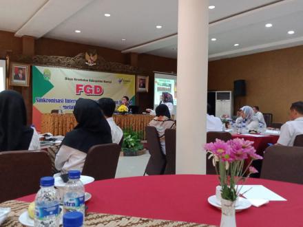 FGD Sinkronisasi Intervensi Penanggulangan Stunting Melalui Usulan Dana Desa